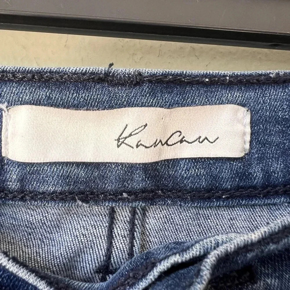 Kancan Womens Distressed‎ Skinny Jeans Size 26 W5 - Picture 2 of 4